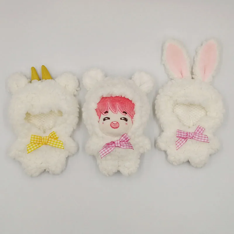 [MYKPOP]KPOP с капюшоном костюм Sherpa Aminal пижама для куклы 10 см SA20062401 | Игрушки и хобби