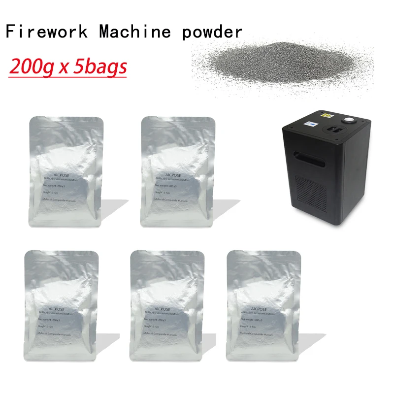 

5bags/lots Metal Titanium Powder Fireworks Materials Ti Powder For Pyrotechnics Machine Outdoor Indoor Cold Spark Sparkler