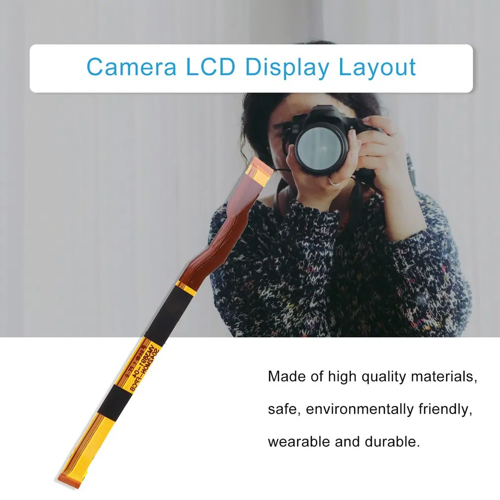 Для Olympus E-PL5 EPL5 E-PL6 EPL6 ЖК-шлейф соединительный кабель ленточный кабель для камеры Re пара часть комплект гибкий кабель