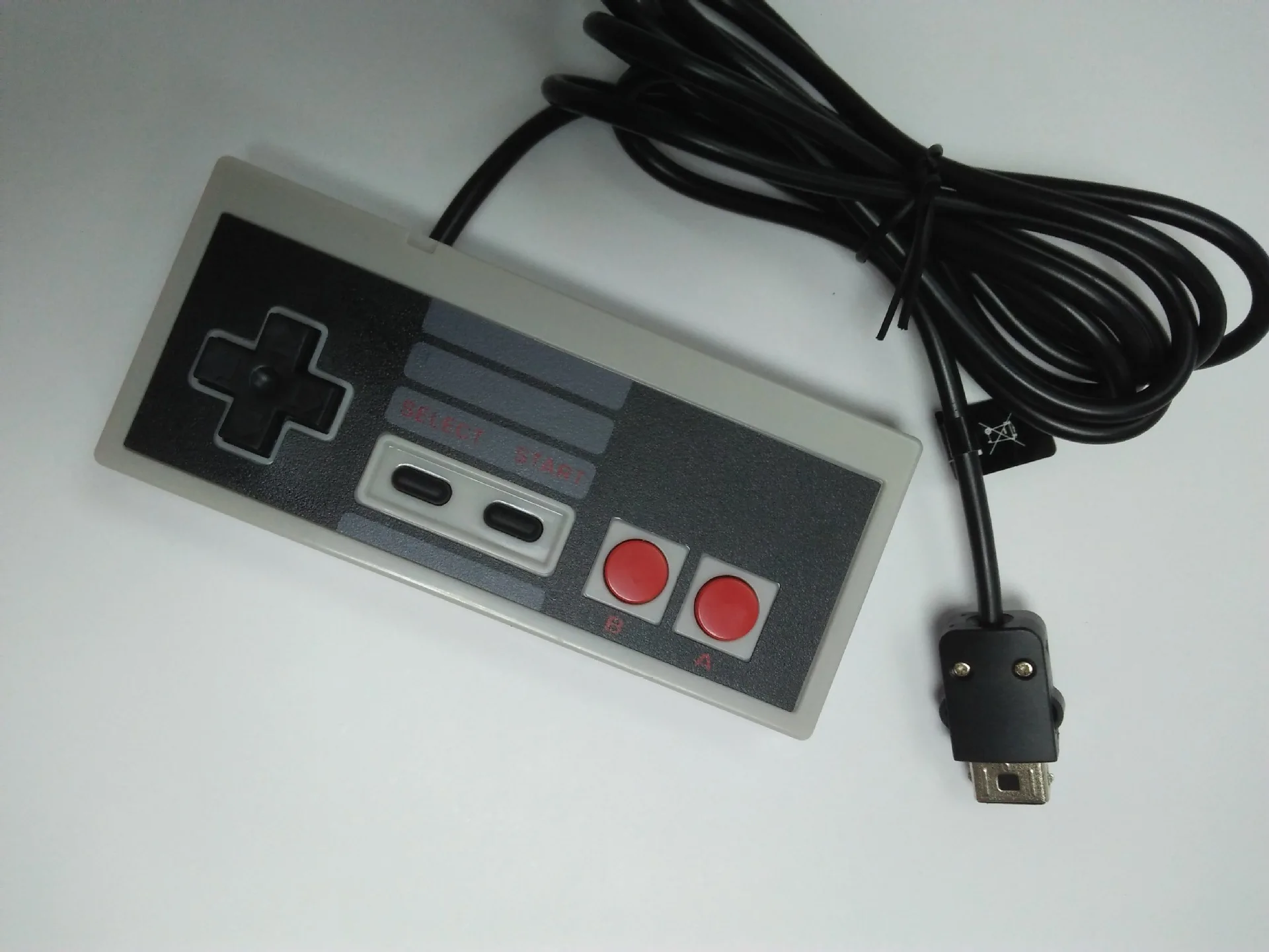 Классический игровой геймпад NES Mini NES с ручкой, совместимый с nintendo, новый стиль NES 1,8, лапша
