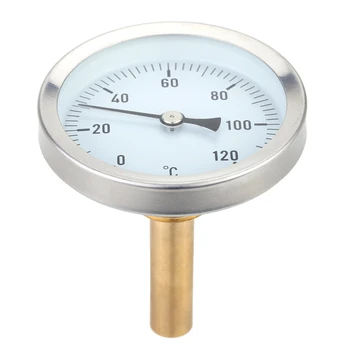 

Ts-W51 0-120Degree Temperature Diagnostic-Tool Great Weather Station Tester 63Mm Horizontal Dial Thermometer