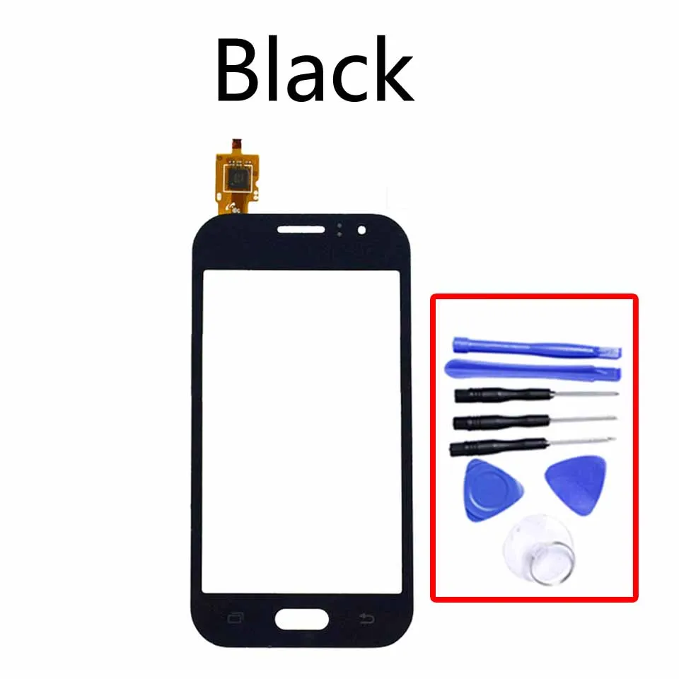 4.3"For Samsung GALAXY J1 Ace J110 J110M J110L Touch Screen Digitizer Glass Sensor Lens Panel Touchscreen - Цвет: Black-With tool