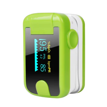 

OLED Fingertip oximetro pulsoksymetr de dedo Spo2 PR PI monitor （Without Battery）