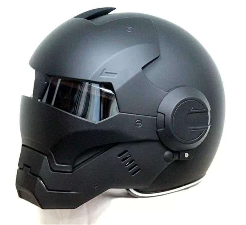 2016 Top Hot Black Masei Ironman Iron Man Helmet Motorcycle Helmet Half  Helmet Open Face Helmet Casque Motocross 610 Size:m L Xl - Helmets -  AliExpress
