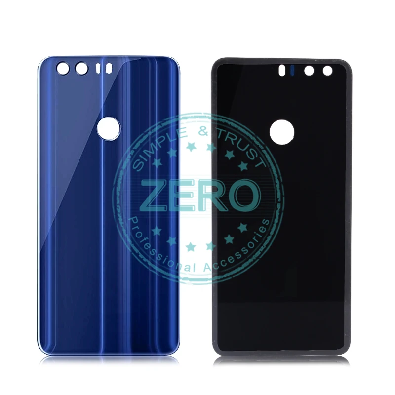 Для Honor 8 задняя крышка батарейного отсека+ объектив для камеры+ клей для huawei Honor8 задний корпус сменный части