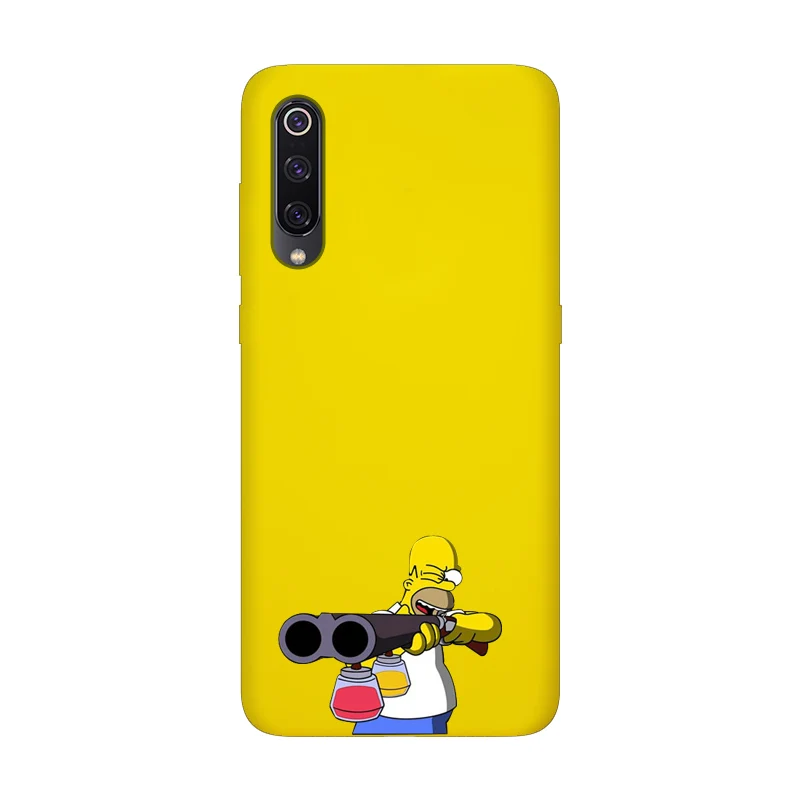 Homer J. Simpson чехол для Xiaomi Mi 9 8 Pro SE Lite 6 5 5S 5C Plus A1 A2 силиконовый чехол для телефона мягкий ТПУ чехол для задней панели Барт Симпсон - Цвет: Color 13