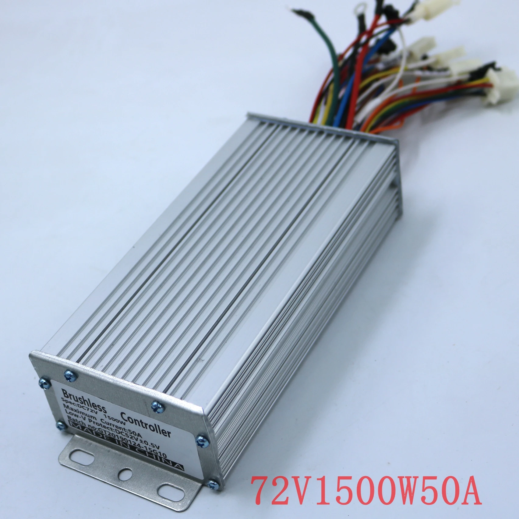 GREENTIME 72V 1500W 50Amax BLDC регулятор скорости двигателя 15FET Mosfet 52V LVC бесщеточный сенсорный и сенсорный
