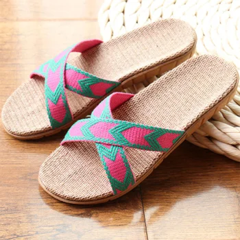 

Woman Summer Slippers 2020 Women Non Slip Women's Fashion Lovers Flats Ladies Home Casual Slides Female Shoes Plus Size 45