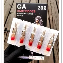 10 шт. картридж для татуировки одноразовые иглы Полупостоянный макияж бровей ручка для тату 5M1/7M1/9M1/11M1/13M1/15M1