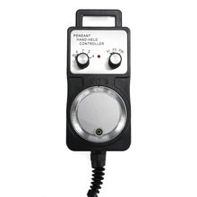 Ручной контроллер DC 5V Удобный Универсальный электронный ручной генератор импульсов для станка с ЧПУ