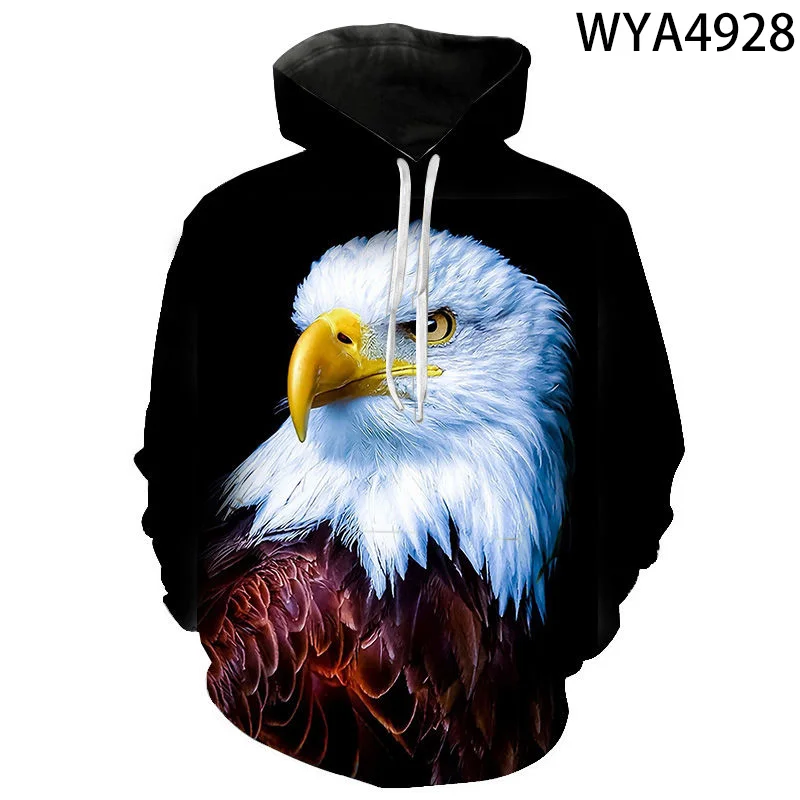 

Animal Eagle 3D Printed Hoodies Men Women Children Sweatshirts Kids Hooded Casual Eagle Autumn Boy Girl Fashion Pullover Coat