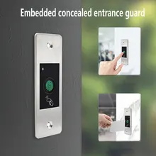 Contrôleur d'accès en métal IP66 étanche, utilisation en extérieur, empreintes digitales biométriques intégrées, carte RFID autonome, contrôle d'accès de porte