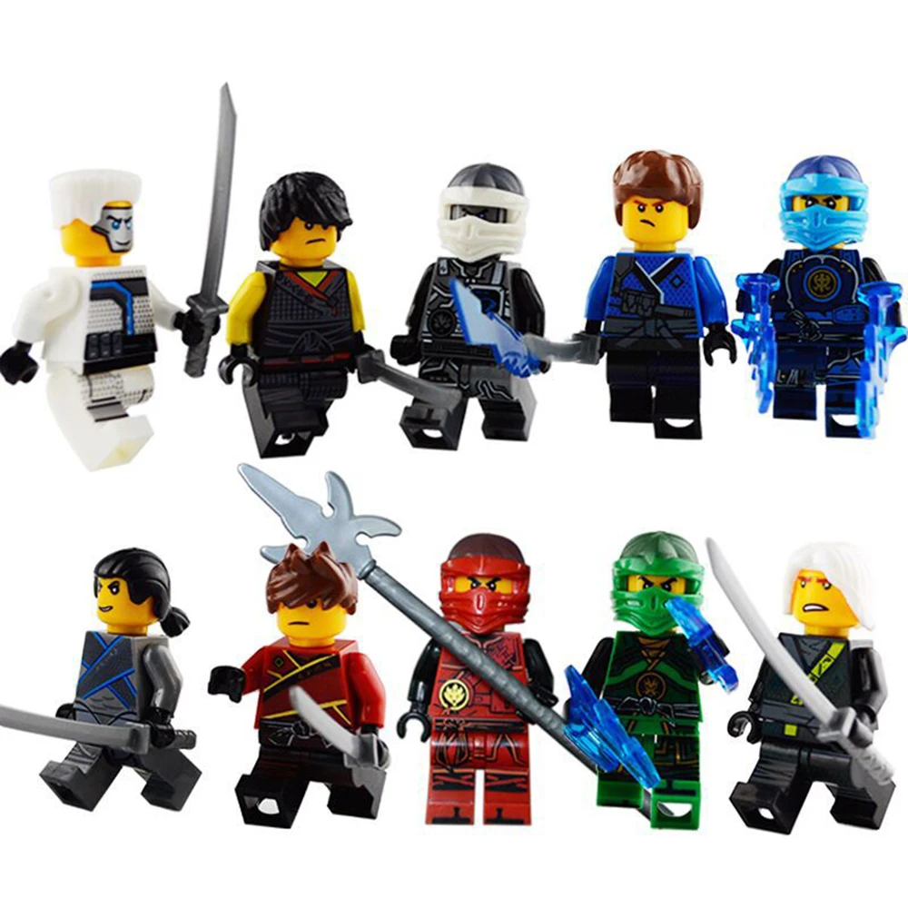 lego ninja dorado