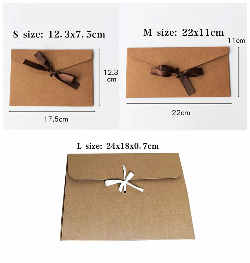 Large Flat Kraft Envelope Packaging Case, Premium Kraft Paper Gift Box for Scarves and ... - SKU KEPC1108 - UGI Packaging
