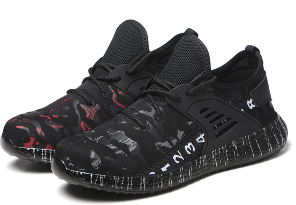 Dropshipping Indestructible Ryder Shoes Men And Women Steel Toe Air Safety Boots Puncture-Proof Work Sneakers Breathable Shoes