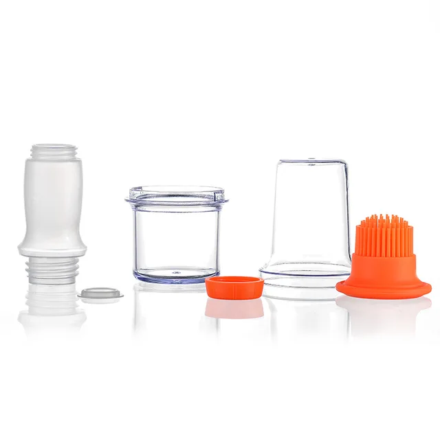 Konyhai Eszközök Bbq Szerszámok Tartozékok Barbecue Olajkefe Szilikon Olaj Palack Kefe Sütés Mézolaj Vaj Tészta Kefék - Image 6