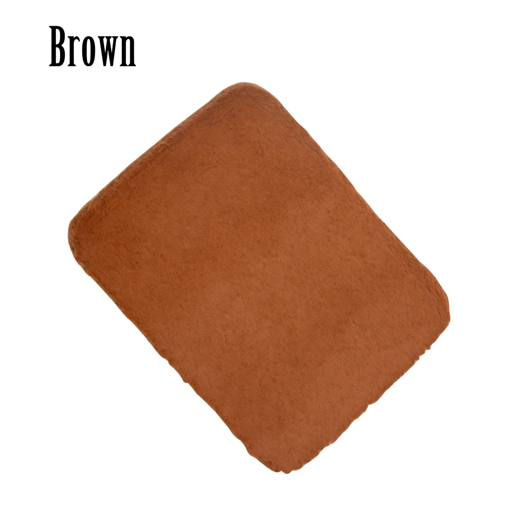 TANQU чехол-раскладушка из искусственной кожи с меховым плюшем для O Pocket O Bag с магнитным замком для Obag opoket - Цвет: brown