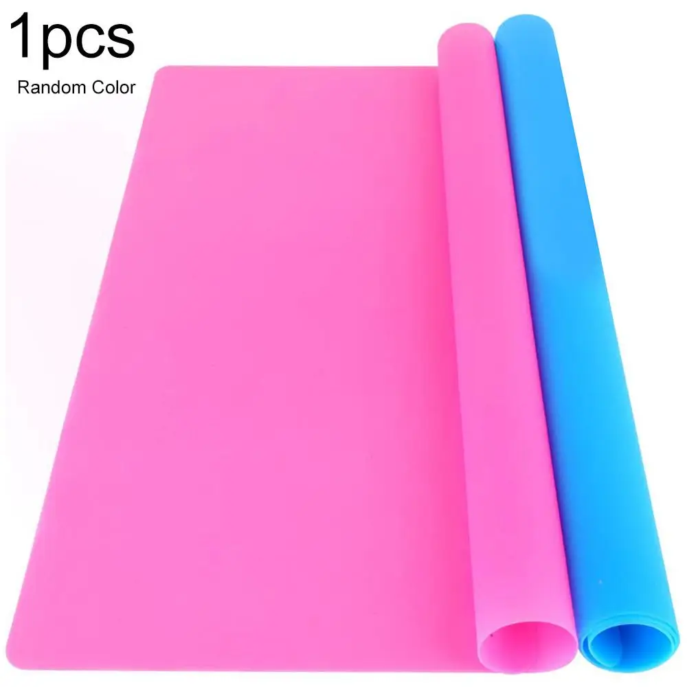 Random colors 40x30 см силиконовые детские салфетки Нескользящие Коврики для духовки бытовые инструменты для выпечки расширенный материал - Цвет: Random colors