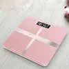 LCD Display Body Weighing Digital Health Weight Scale Bathroom Floor Electronic Body Floor Scales Glass Smart Scales Battery 3