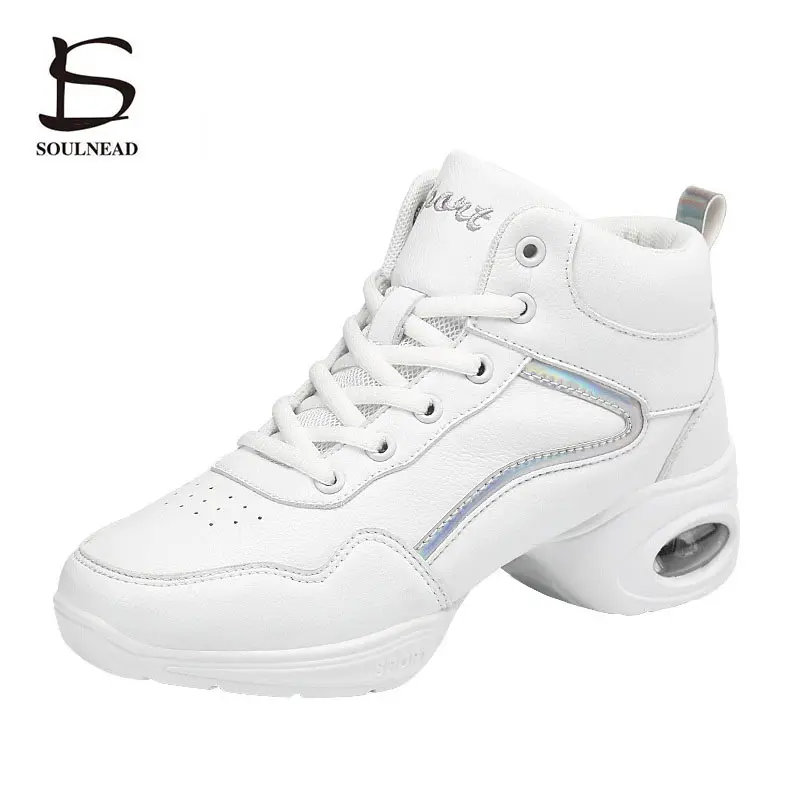 Autumn Women's Dance Shoes Sneakers Modern Jazz Soft Outsole Dancing For Woman Fitness Sports | Спорт и развлечения