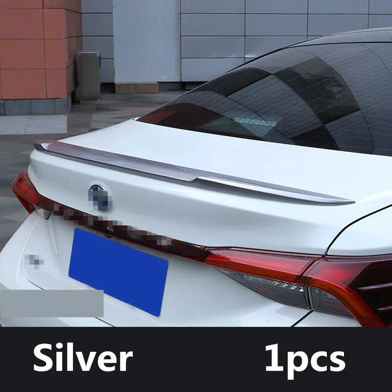 Streamer silver 1 Для TOYOTA AVALON фиксированное давление ветра хвост Горизонтальное давление хвост кузова хвост плавник полный клей авто аксессуары - Цвет: Streamer silver 1