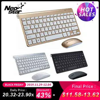 Hot Sale Ultra Slim 2 4g Wireless Keyboard Portable Mouse