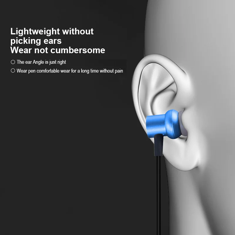 T27 Wireless Magnetic Headphone With Mic Sport Bluetooth 5.0 Earphone Stereo Bass Headset For IOS Android phones device GT