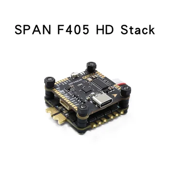 

GEPRC SPAN F405 HD Stack MPU6000 BetaFlight OSD 3-6S F4 Flight Controller BLheli_32 50A 4in1 ESC for DJI Digital FPV System