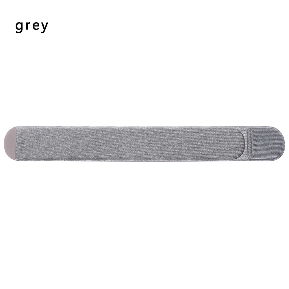 grey Модный мягкий клей для планшета, держатель для ручки, рукав для Apple, защитный чехол для ручки, нескользящий чехол для наклейки - Цвет: grey
