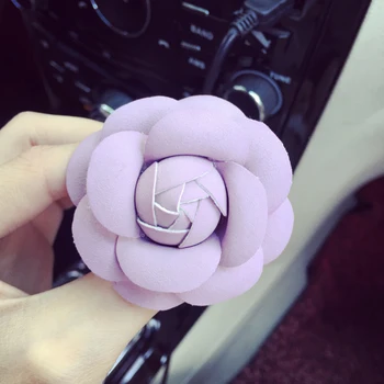

Car Camelia flower air condenses air air air air fresh air distributes decorations