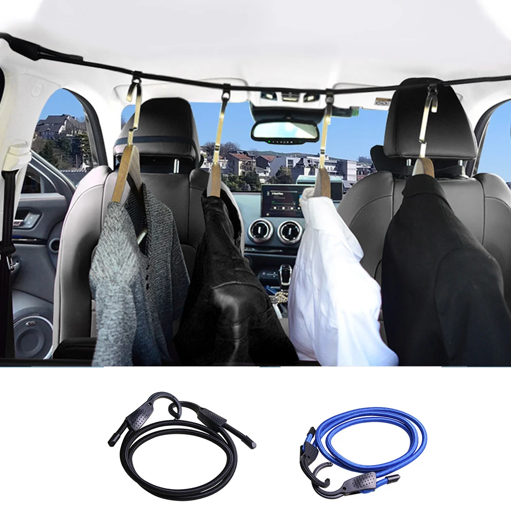 車アジャスタブル荷物ロープ弾性ロープストレッチプラスチックフック車の荷物テントカヤックボートカヌー自転車ロープ車のアクセサリー Tensioning Belts Aliexpress