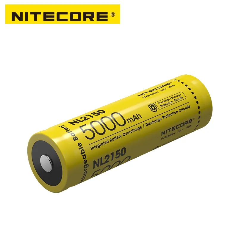 NITECORE NL2150 NL2145 NL2140 3,6 V 21700 литий-ионная аккумуляторная батарея