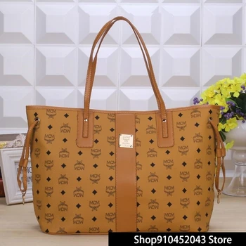 

Women's Totes Luxury Designer Brand MCM Handbag High Quality Shoulder Bags for Women Messenger Bag Bolsa Feminina Handbags MC120