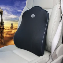 Поддержка автокресла s мягкая пена памяти поясничная поддержка задняя Подушка для стульев подушки для сиденья автомобиля облегчение боли