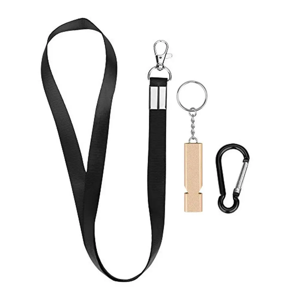 

Travel Emergency Whistle Safety Survival Whistles with Lanyard Keychain for Outdoor Hiking Camping Hunting Boating