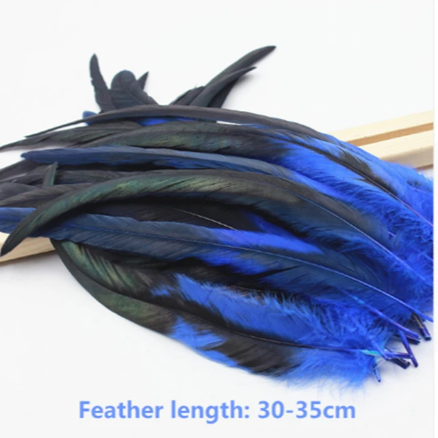 10Pcs/lot Natural Rooster Tail Feathers 30-35CM 12-14 Pheasant Feathers  for Crafts Wedding Decoration DIY Clothes Plumas - AliExpress