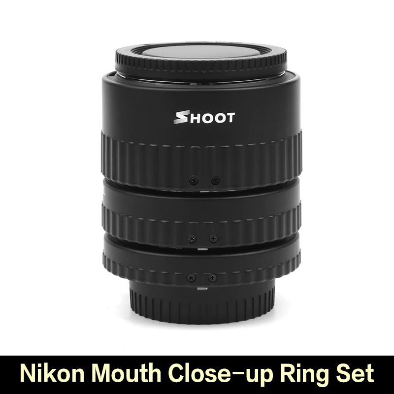 

Applicable Nikon Automatic Close-up Ring Adapter Ring Macro Shooting Ring Auto Focus Electronic Close-up Ring