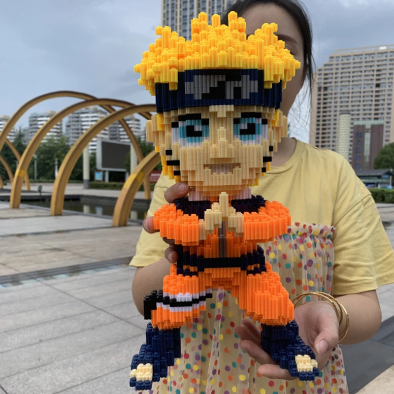 Xizai Аниме Doraemon Super Mario Luigi One кусок Luffy Arale Наруто Какаши ниндзя Hero DIY модель мини