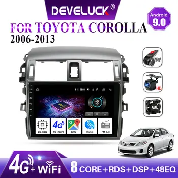 

Android 9.0 2Din Car Radio Multimedia video Player For Toyota Corolla E140 E150 2006-2013 IPS screen Navigation GPS stereo DVD