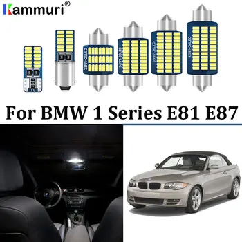

15pcs canbus Error free LEDInterior dome map Lights bulb Kit for For BMW 1 Series E87 E81 116i 118d 118i 120d 120i 123d (03-11)