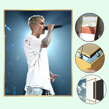 

NEW DIY Aluminum alloy Frame for Canvas Diamond Painting Oil Frames Wall Art Mount for Diamond Painting Poster Paintings