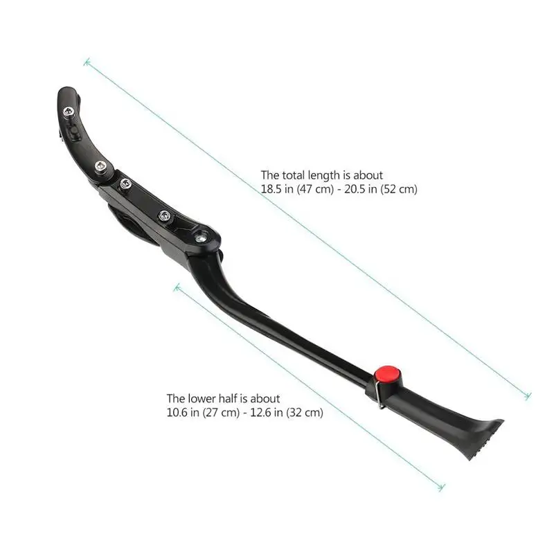 ABUO-регулируемая подножка Kick Stand крепление для MTB горный велосипед Велоспорт подходит 2"-28"