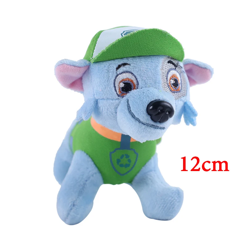 12cm 9 Милый мультфильм Щенячий патруль плюшевая собака аниме собака Детская плюшевая игрушка Щенячий патруль 20 см и 12 см короткая плюшевая кукла животное плюшевая игрушка - Цвет: 12cm 9