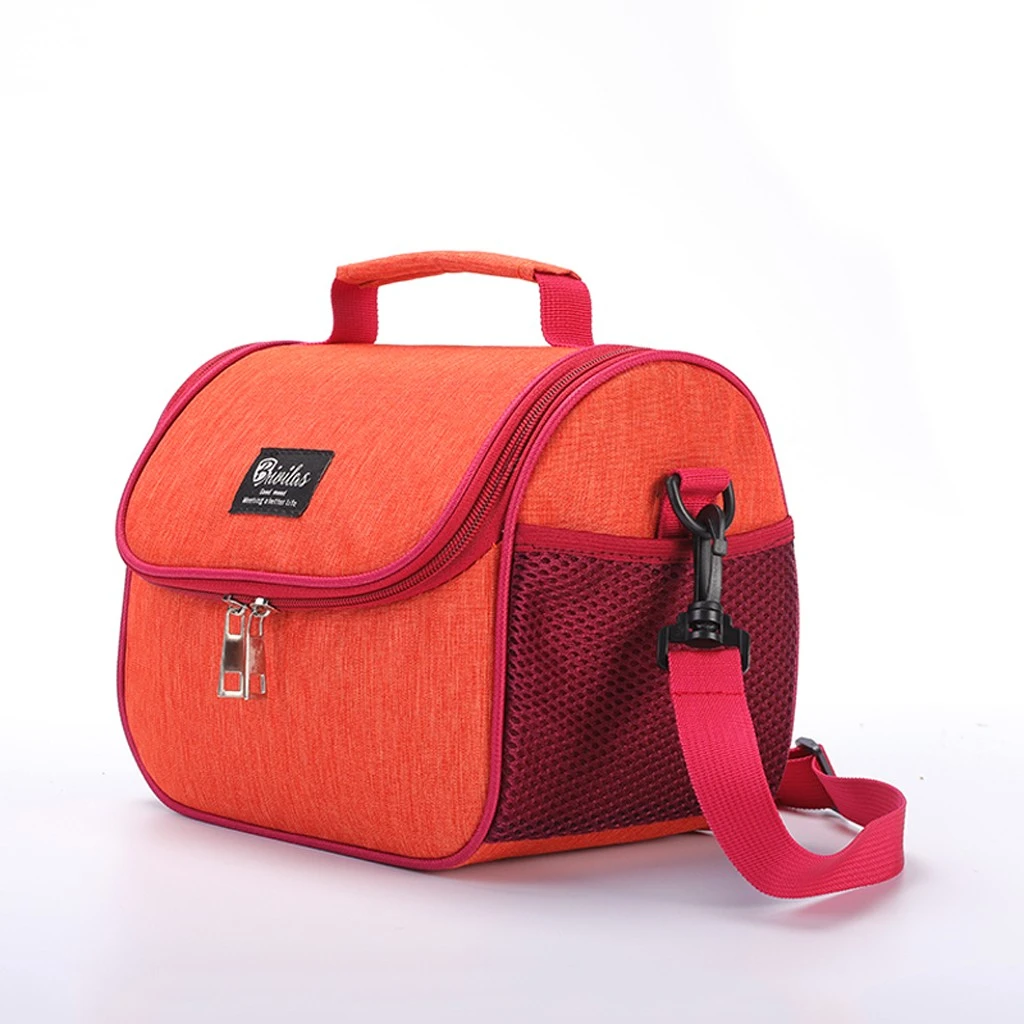 Maison Fabre Portable Thermal  Lunch Box Leakproof Waterproof  Women Kids Men Shoulder Food Picnic Multifunctional Tote Bag 906