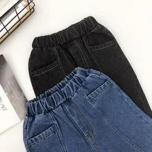 Хлопковые маленькие ковбойские брюки для детей; 19; сезон осень; стиль; модные детские брюки для мужчин и женщин; детская футболка