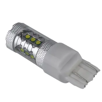 

High Power 80W 7443 LED Bulbs Durable Car Reverse Lights Universal Signal Backup Lights DC12V-24V White Lamp