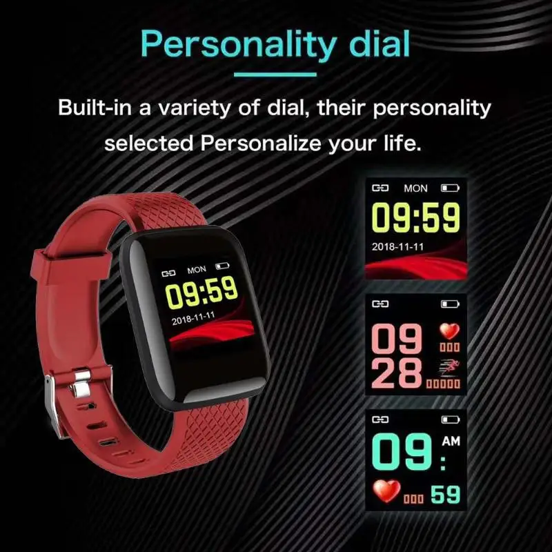 YX-6 Bluetooth Touch кровяное давление монитор сердечного ритма водонепроницаемый Smartband