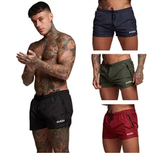 

2021 Men Shorts Casual Spotrs Joggers Sweatpants Casual Fast Drying Black Summer Mesh Short Pants