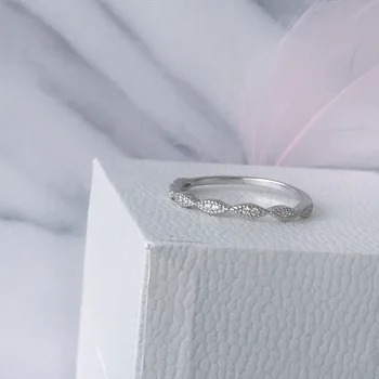 

Starland New Design Plated Rose Gold OL Style 925 Sterling Silver Clear CZ Evil Eye Ring for Women Casual Fine Jewelry Gifts