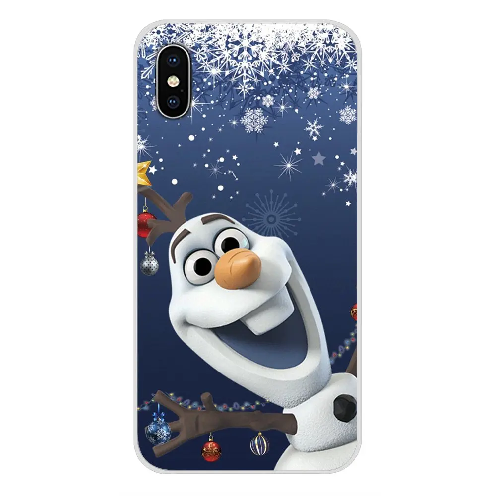 images 7 For Huawei G7 G8 P7 P8 P9 P10 P20 P30 Lite Mini Pro P Smart Plus Accessories Phone Cases Covers Olaf the Snowman - Цвет: images 7